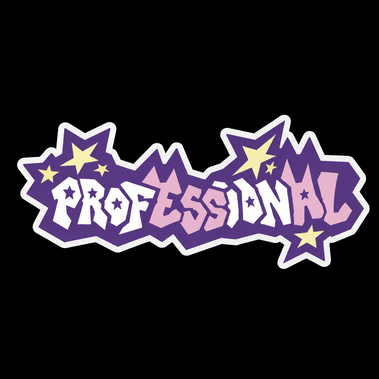 Professional Graffiti Stars Sticker